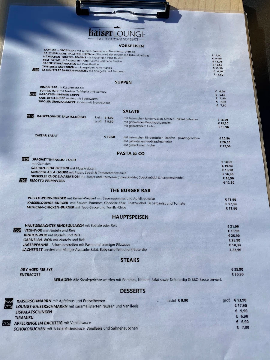 Speisekarte photo 10