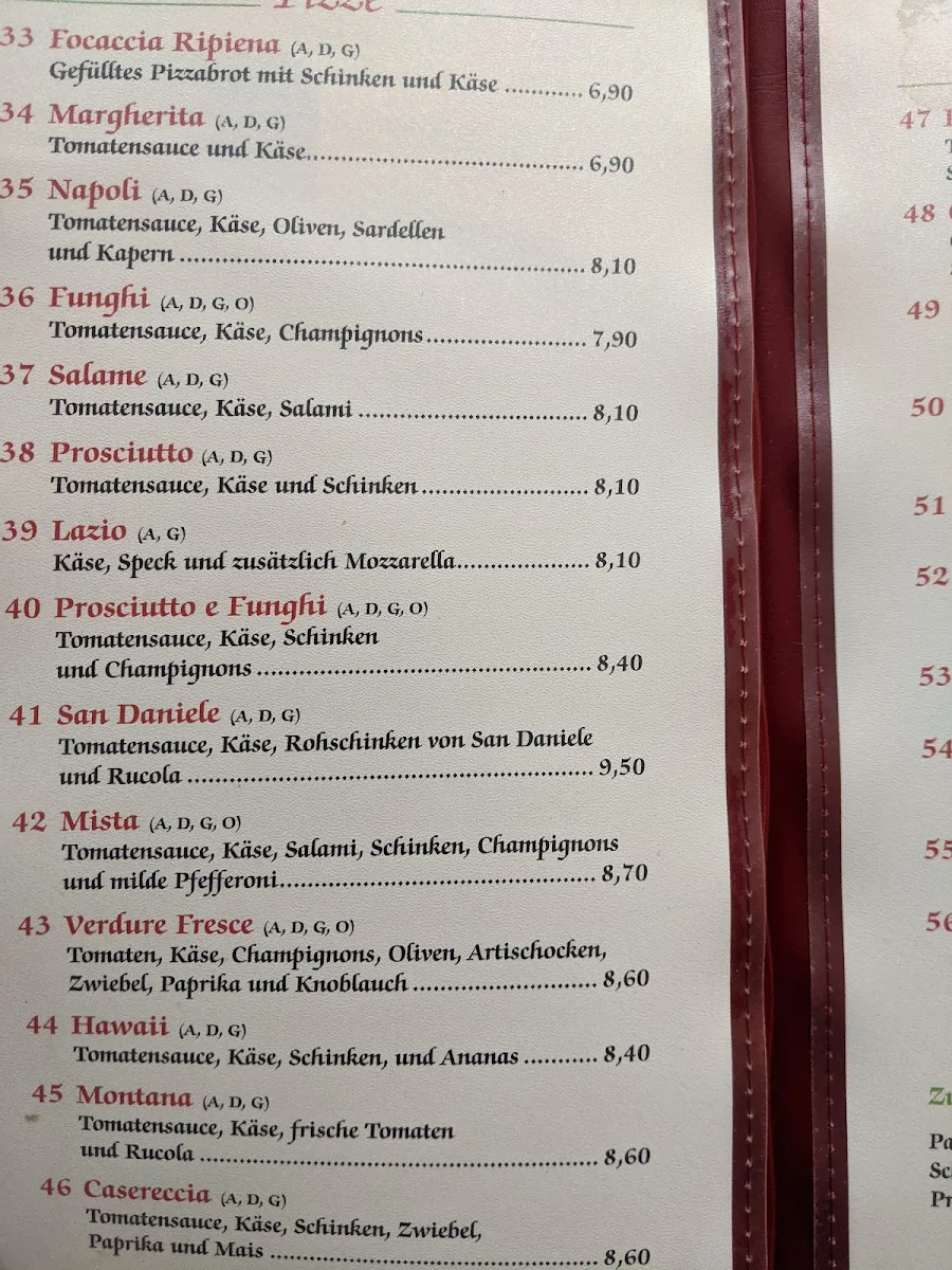 Speisekarte photo 3