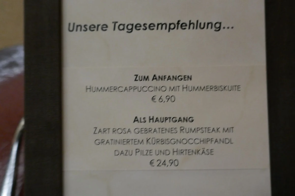 Speisekarte photo 7