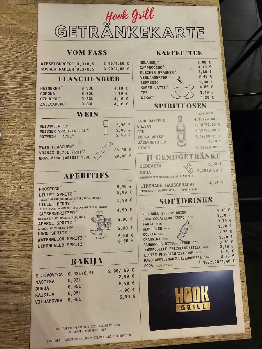 Speisekarte photo 5