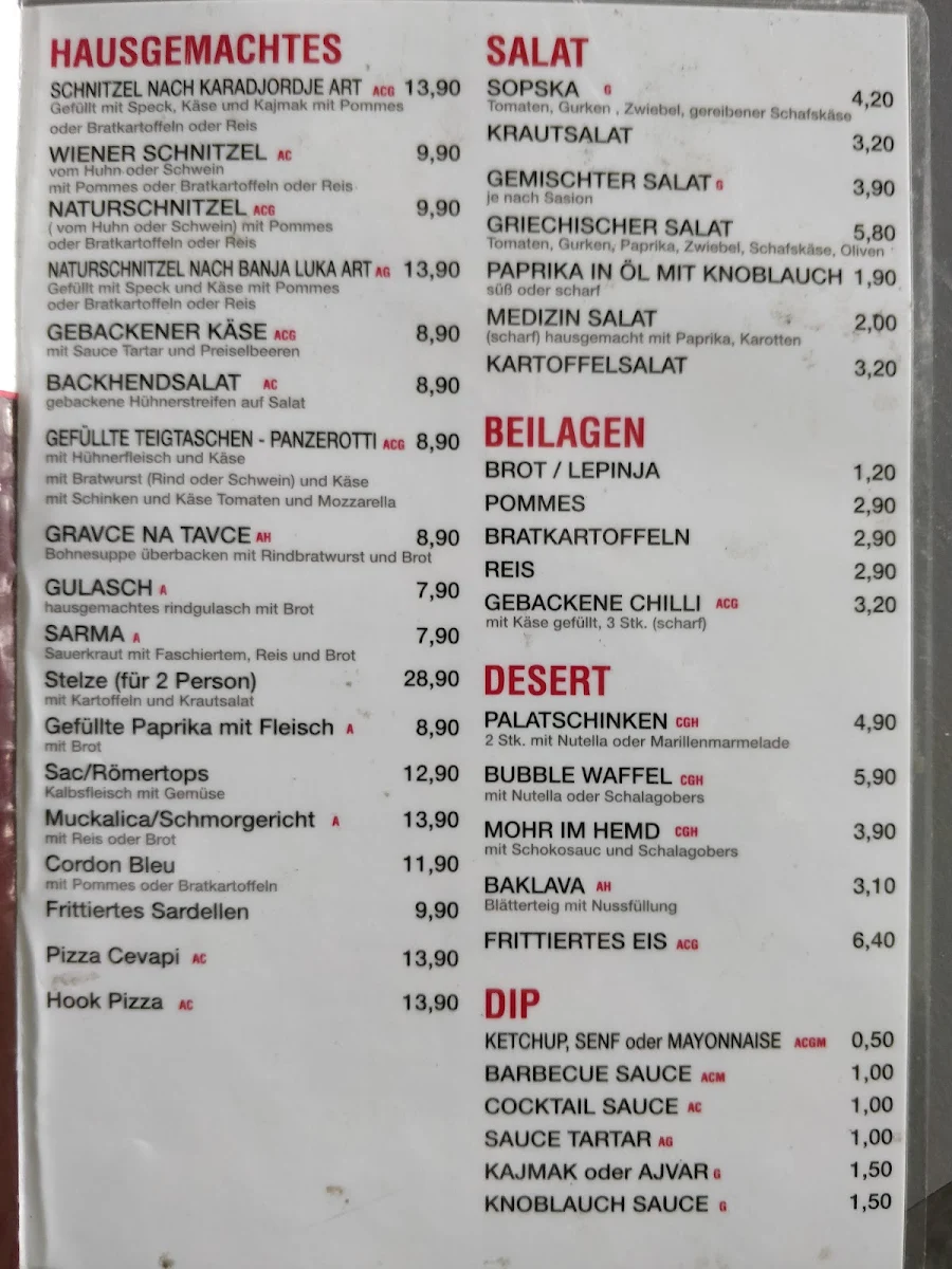 Speisekarte photo 7