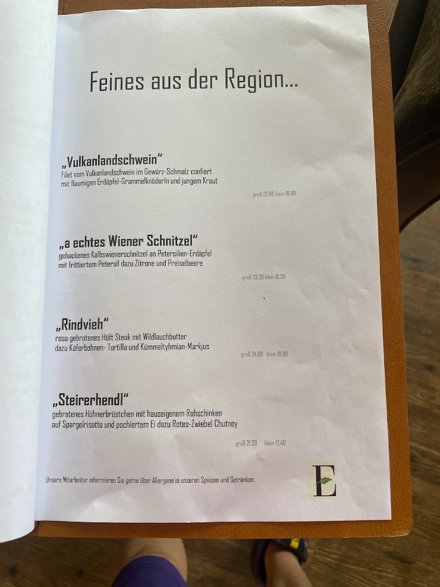 Speisekarte photo 2