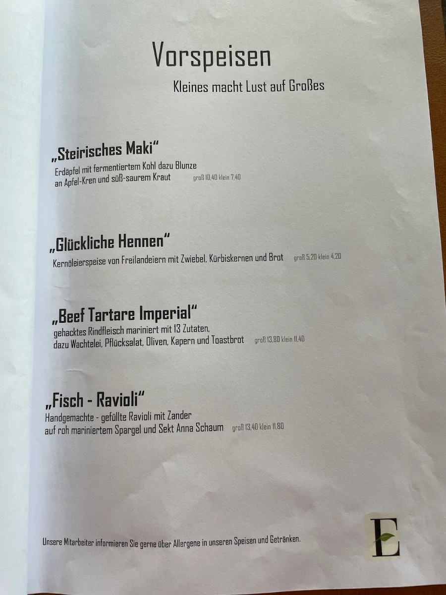 Speisekarte photo 4