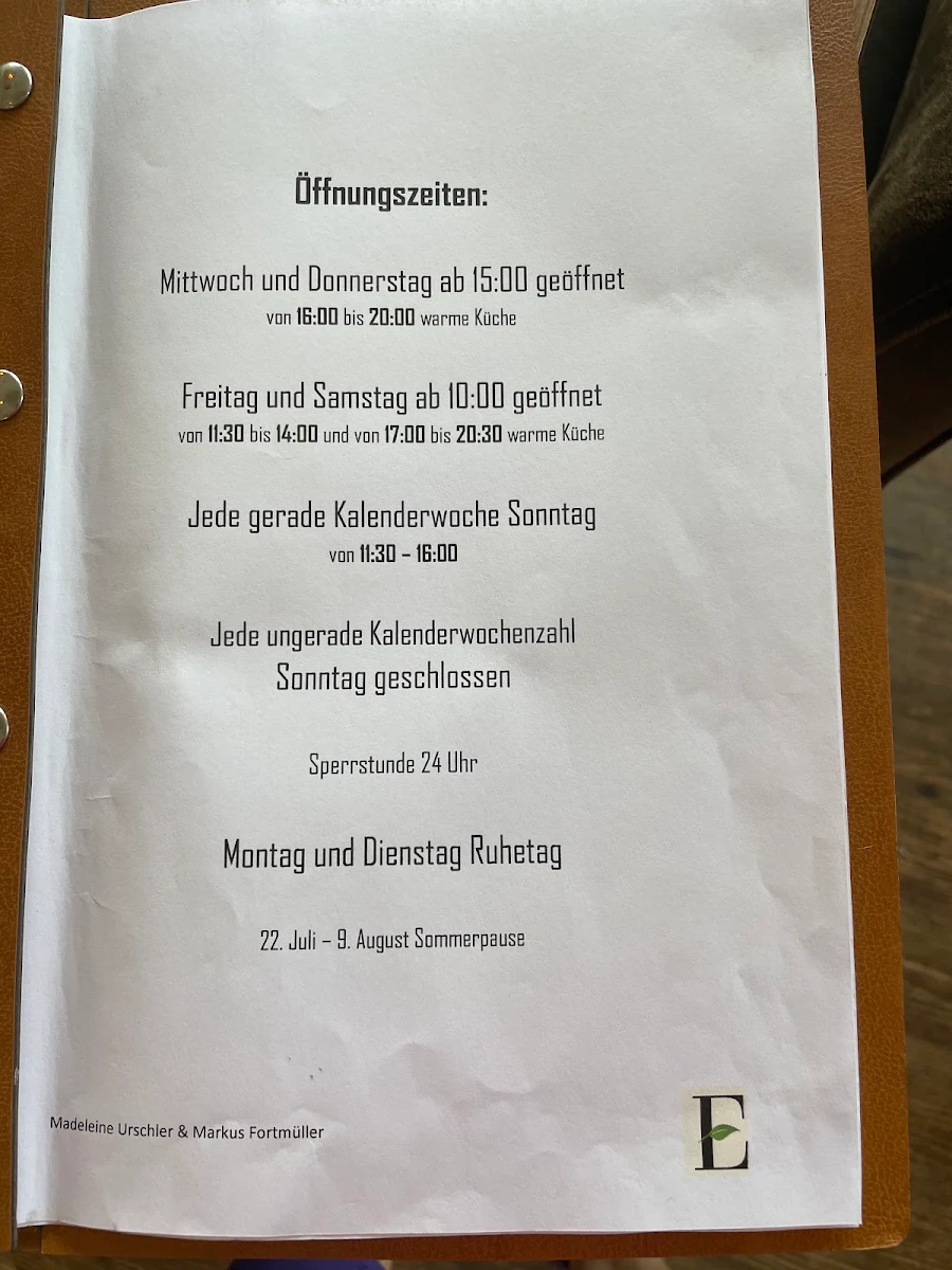 Speisekarte photo 7