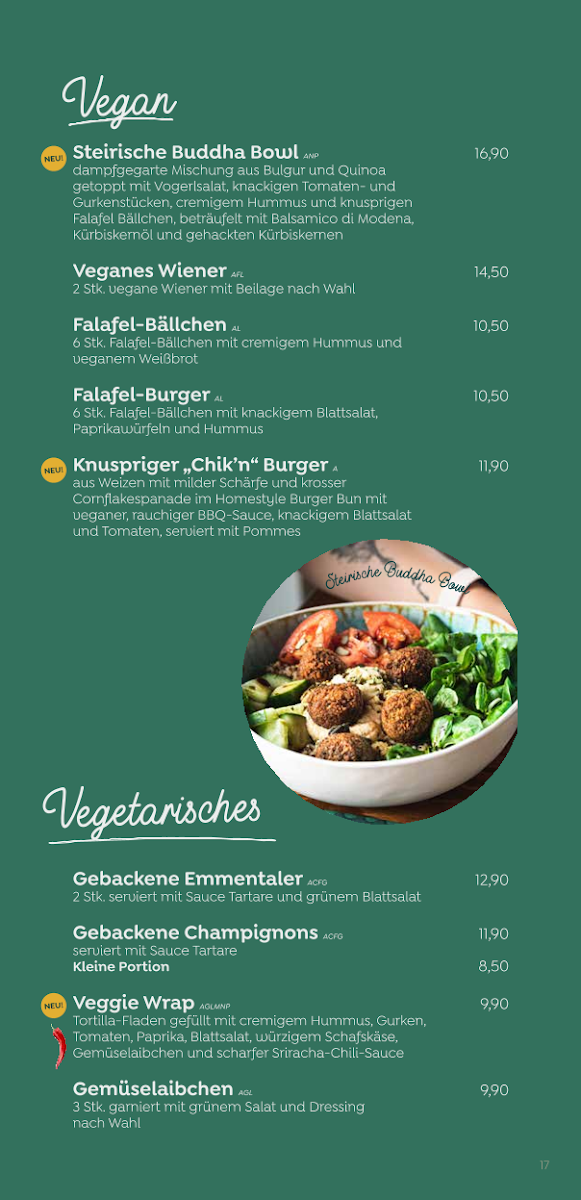 Speisekarte photo 5