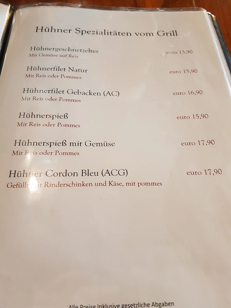 Speisekarte photo 7