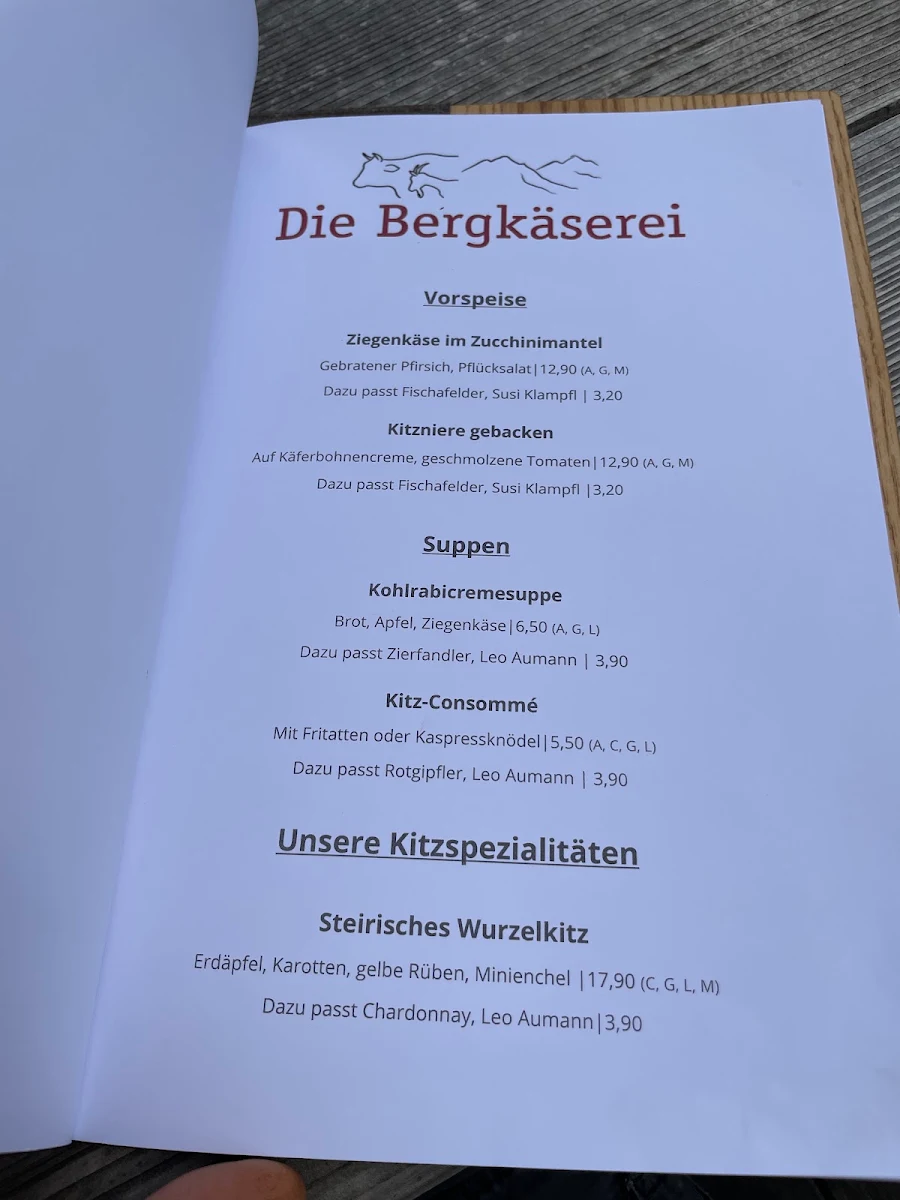 Speisekarte photo 1