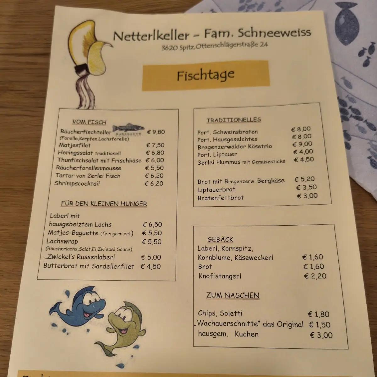 Speisekarte photo 1