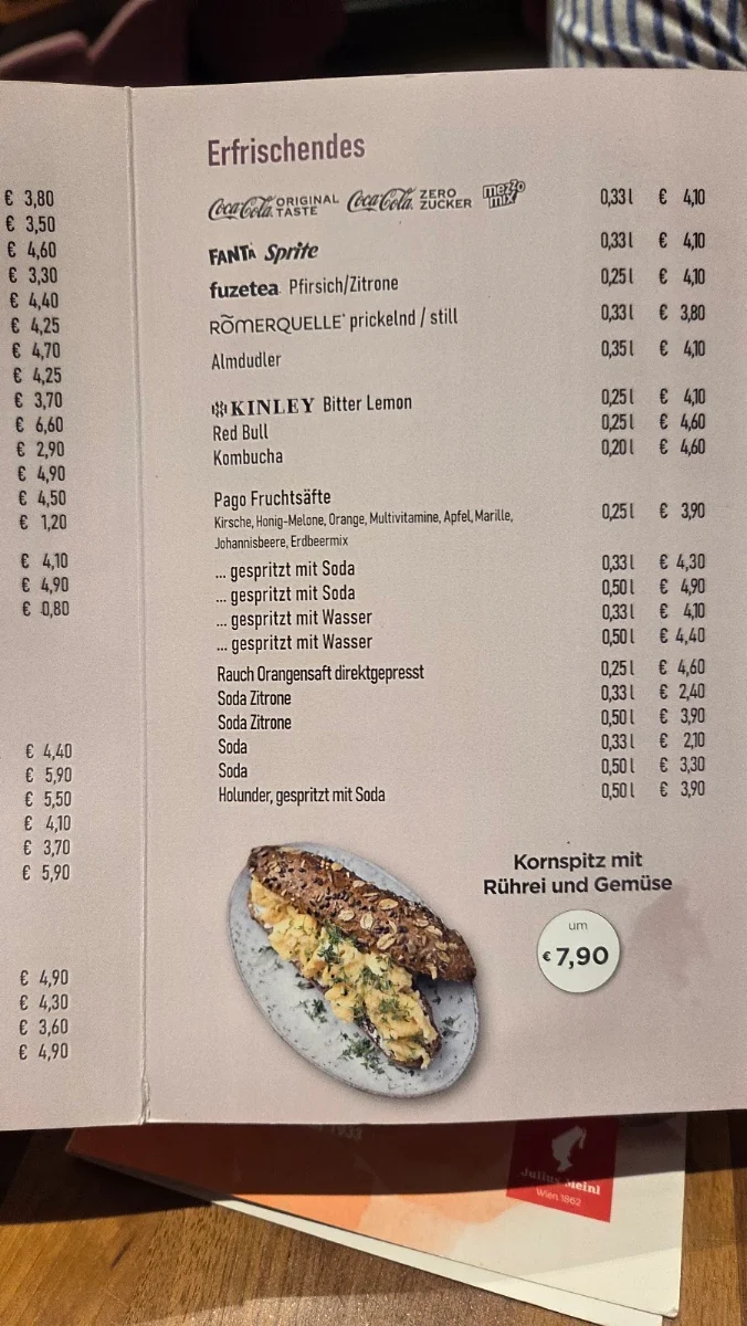 Speisekarte photo 1