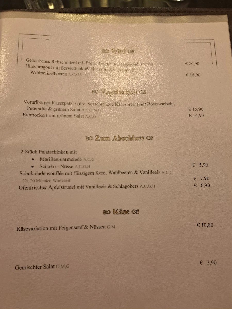 Speisekarte photo 1