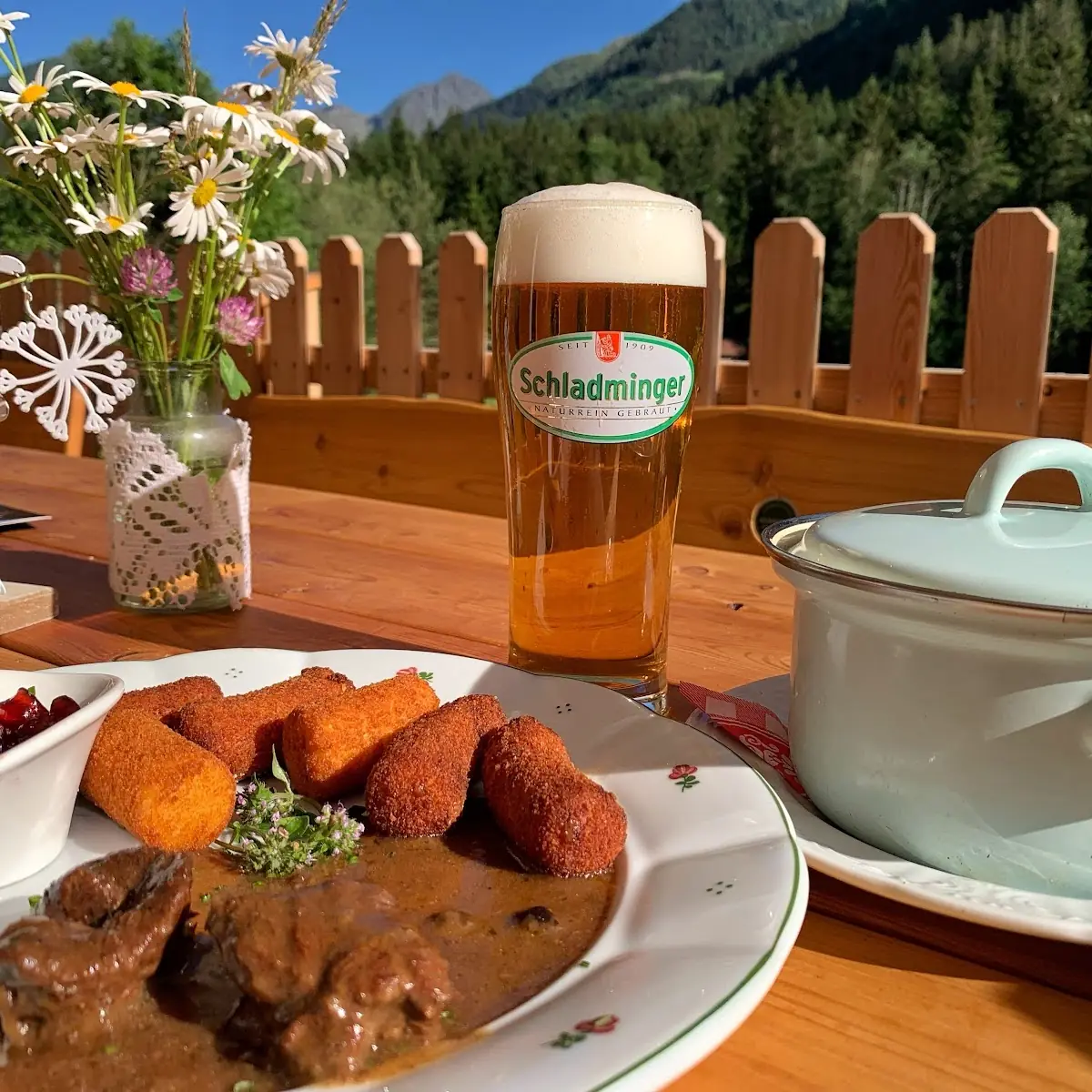 Essen und Trinken, Waldhäuslalm