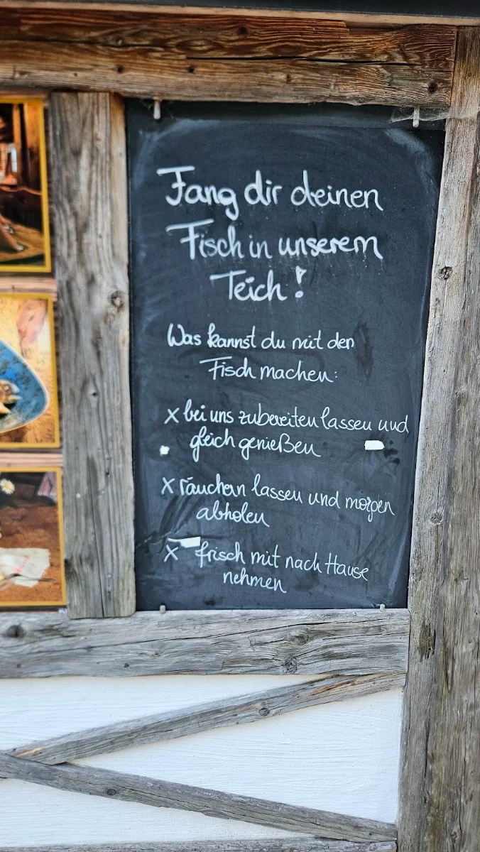 Speisekarte, Waldhäuslalm