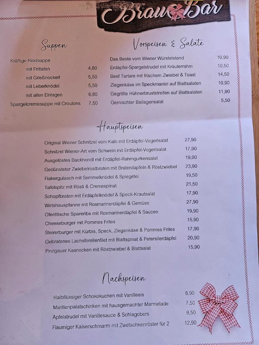 Speisekarte photo 3