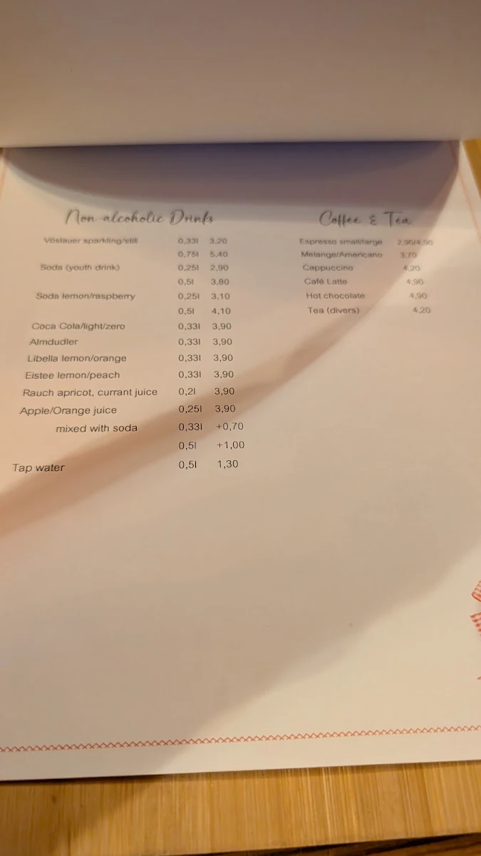 Speisekarte photo 5