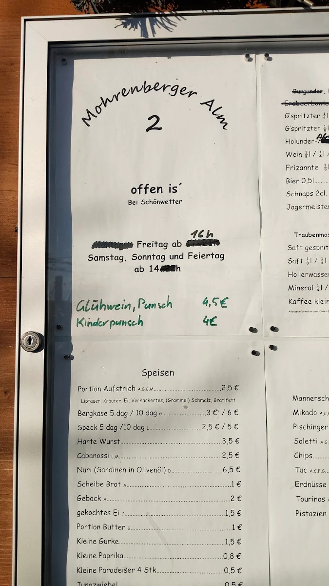 Speisekarte photo 5