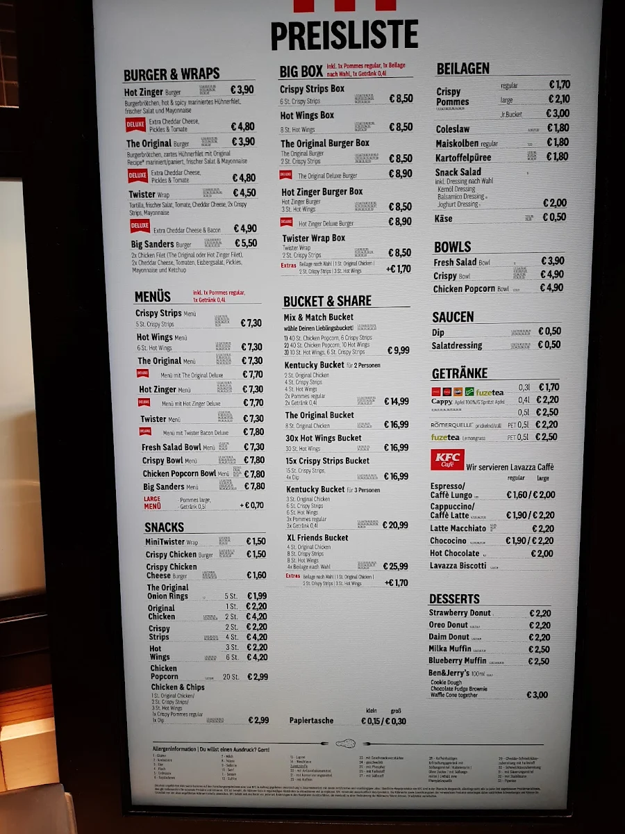 Speisekarte photo 8