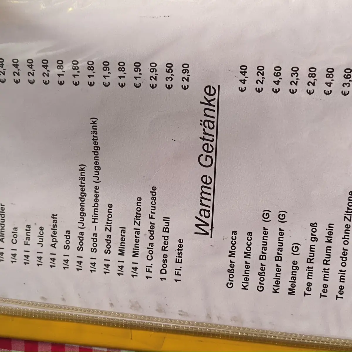 Speisekarte photo 9