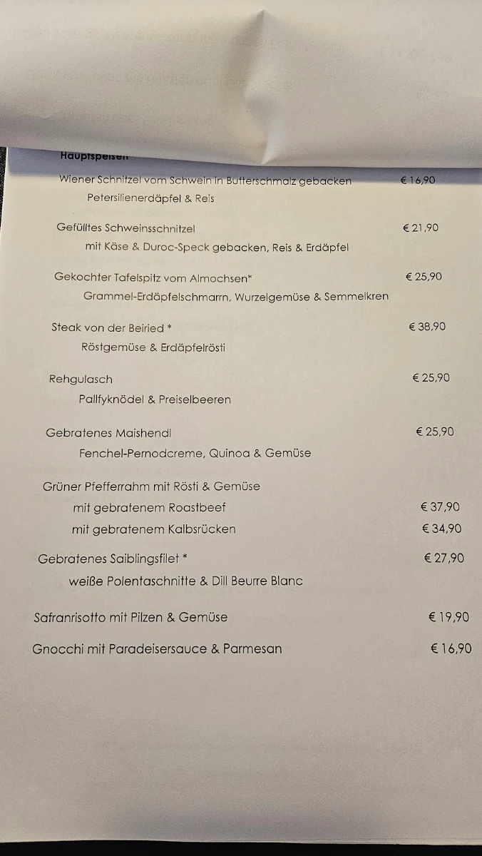 Speisekarte photo 1
