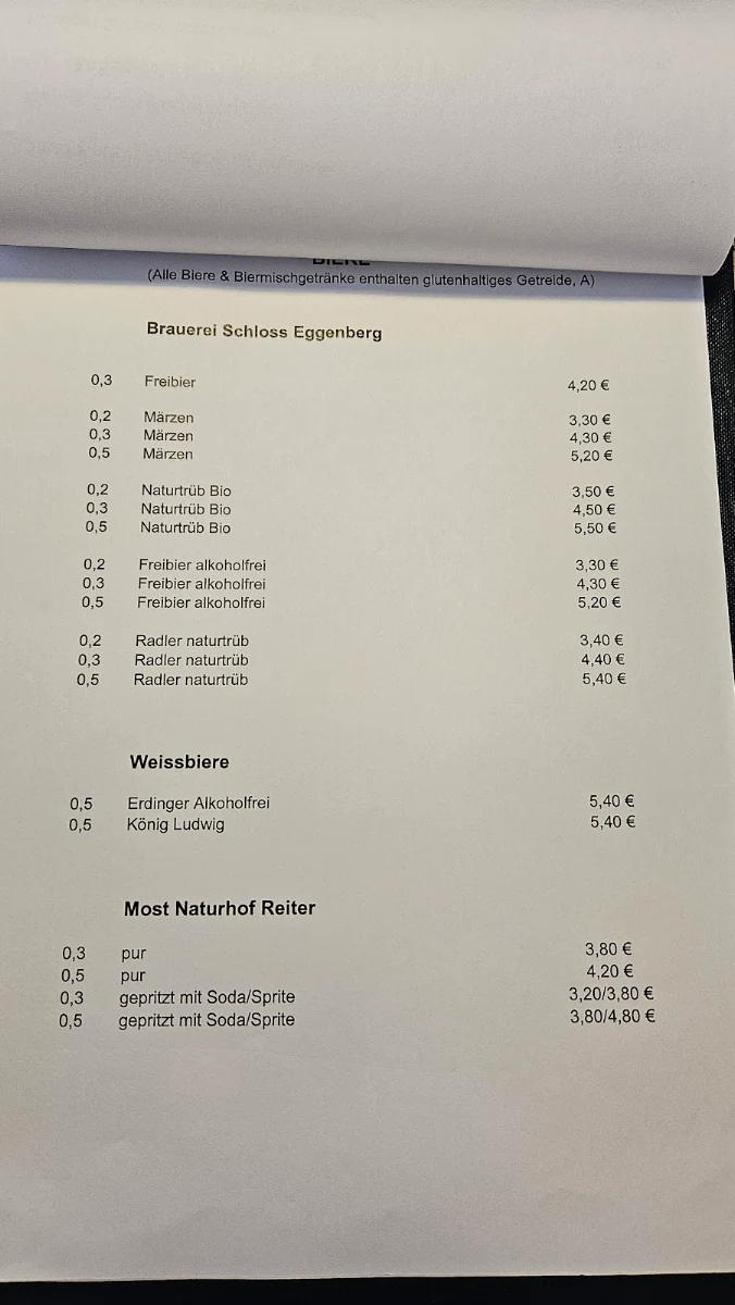 Speisekarte photo 2