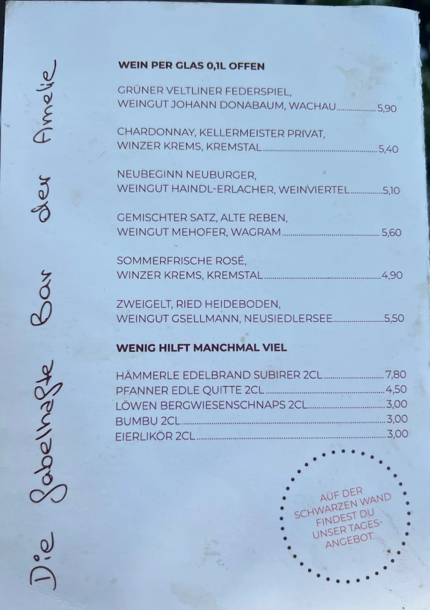 Speisekarte photo 6