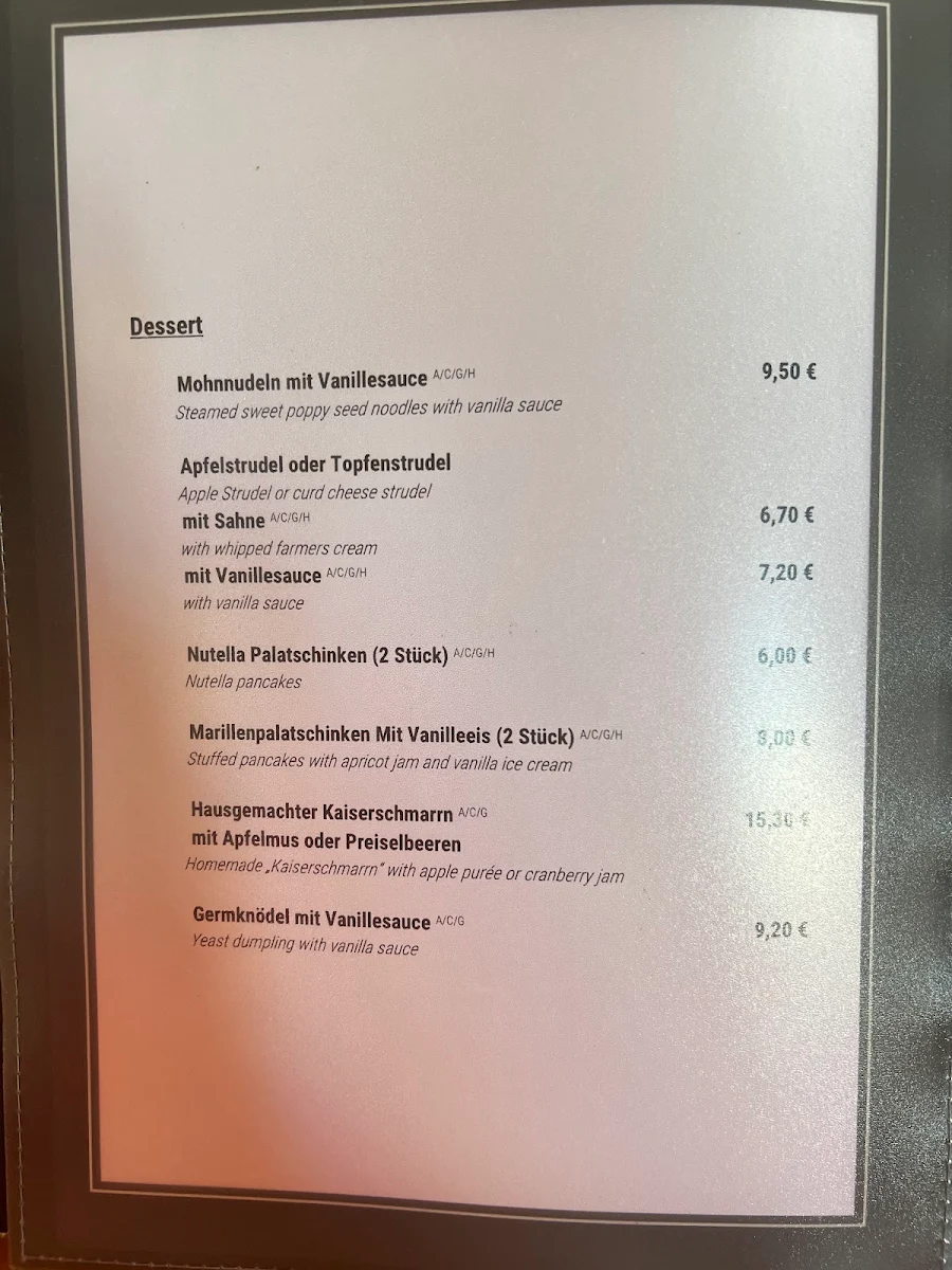 Speisekarte photo 7