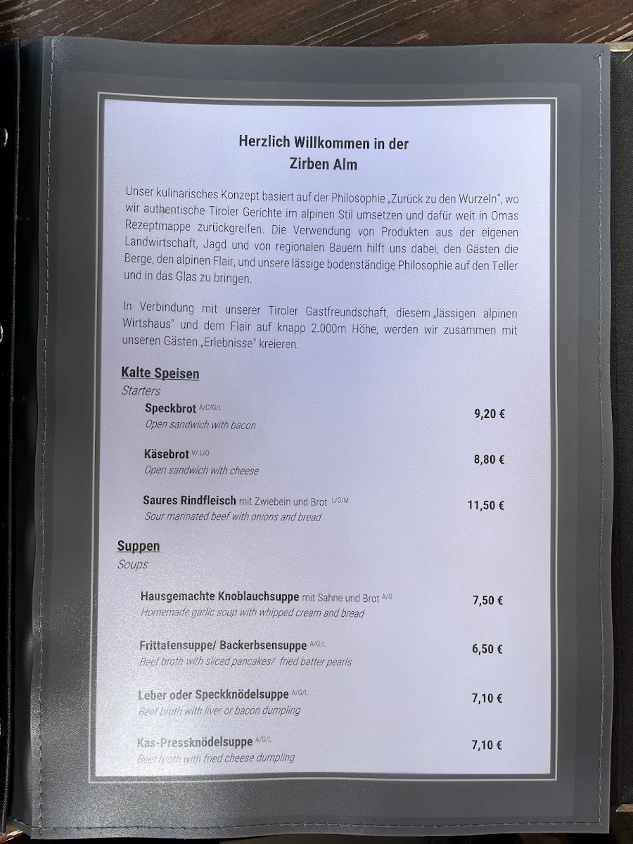 Speisekarte photo 8