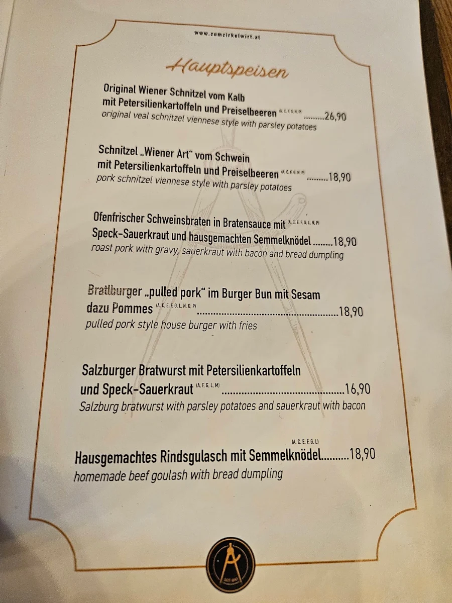 Speisekarte photo 1