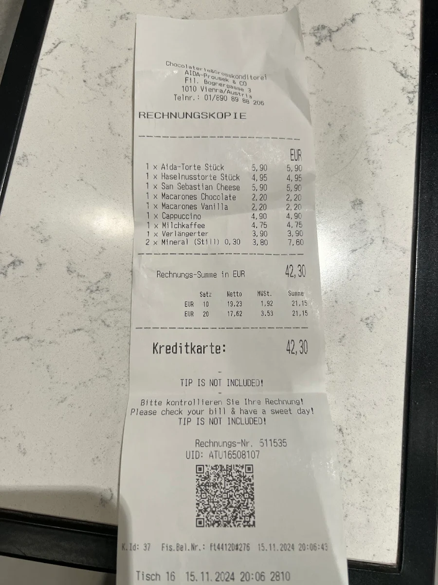 Speisekarte photo 4