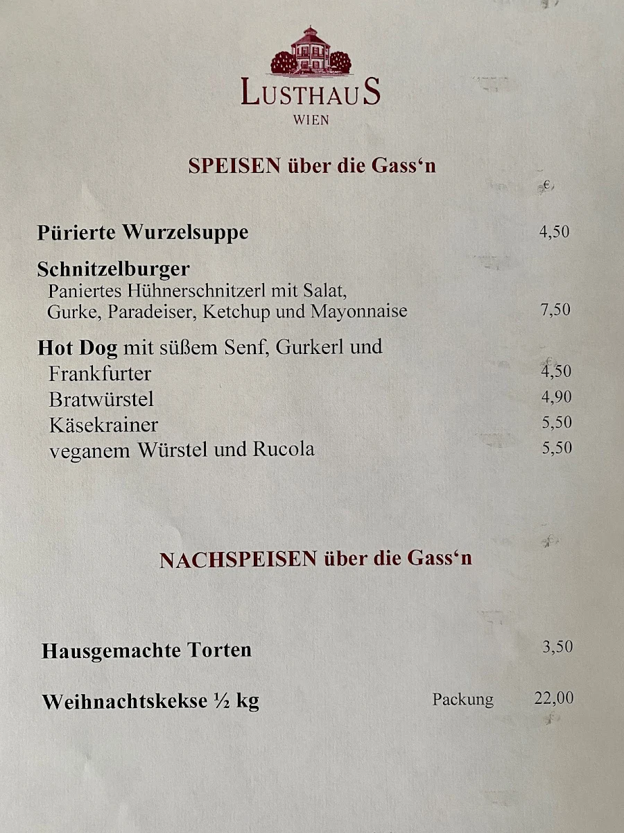 Speisekarte photo 2