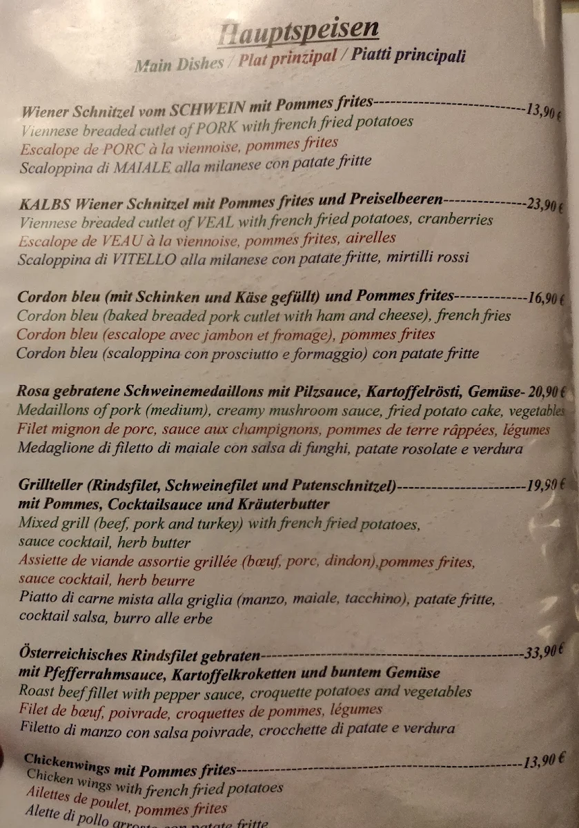 Speisekarte photo 2