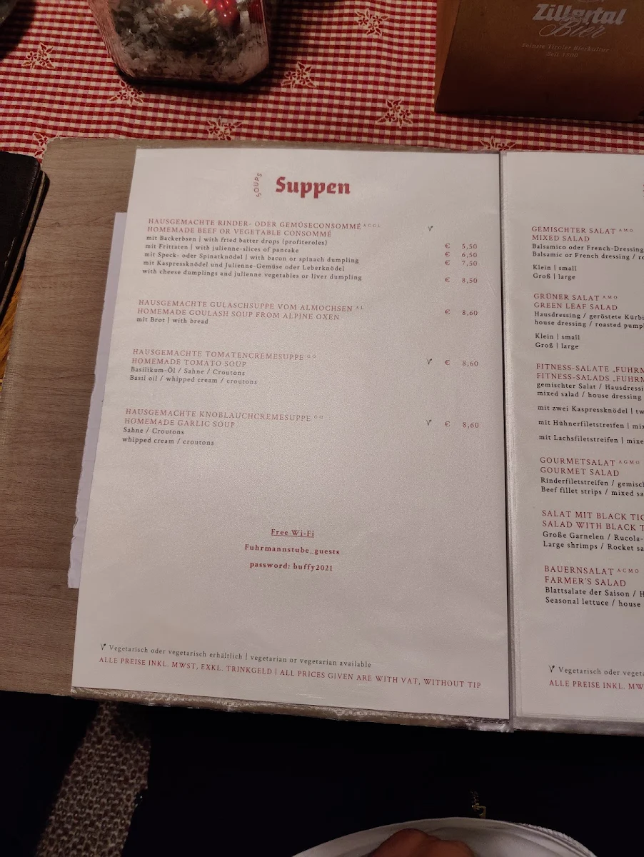 Speisekarte photo 3