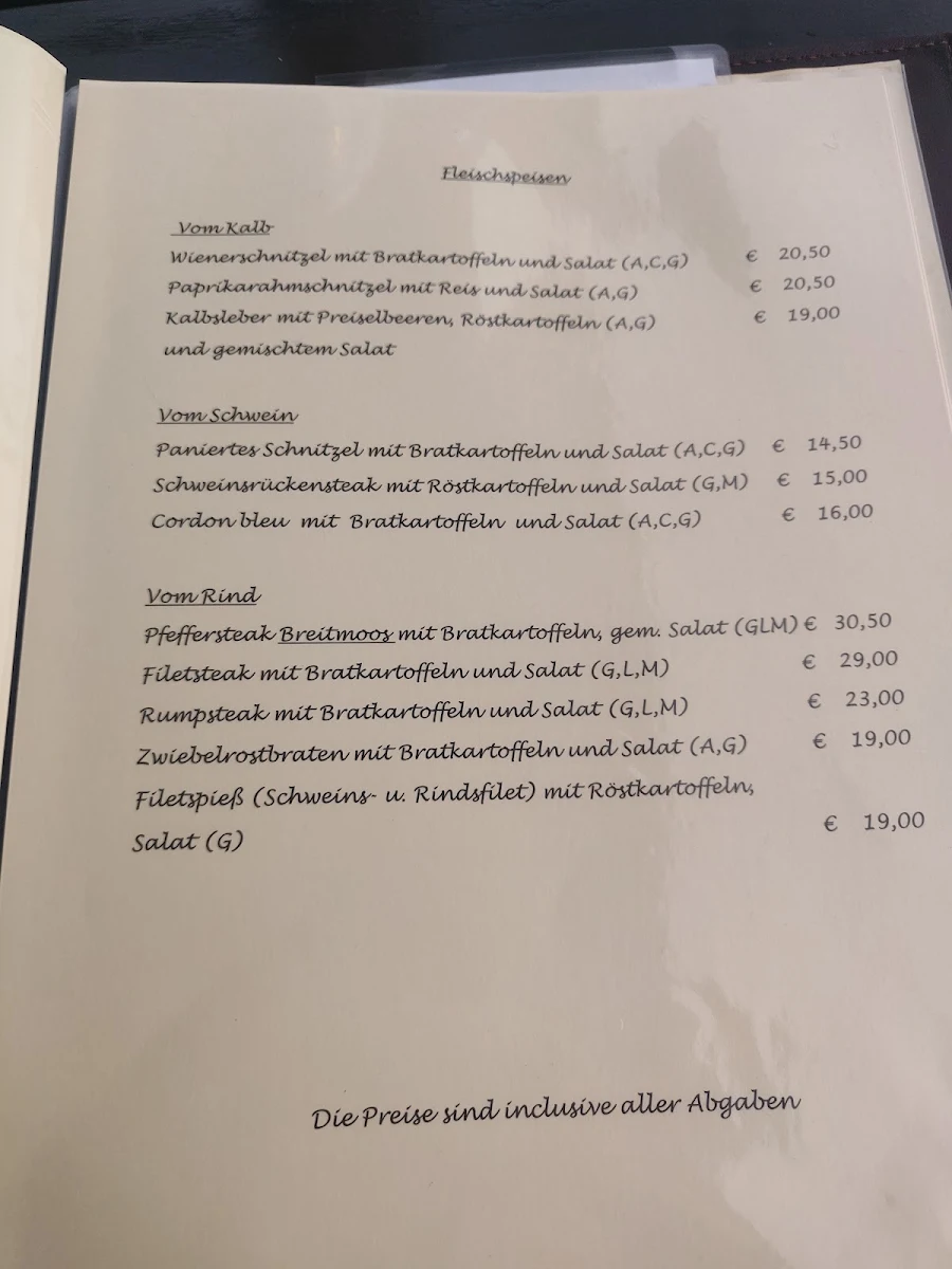 Speisekarte photo 5
