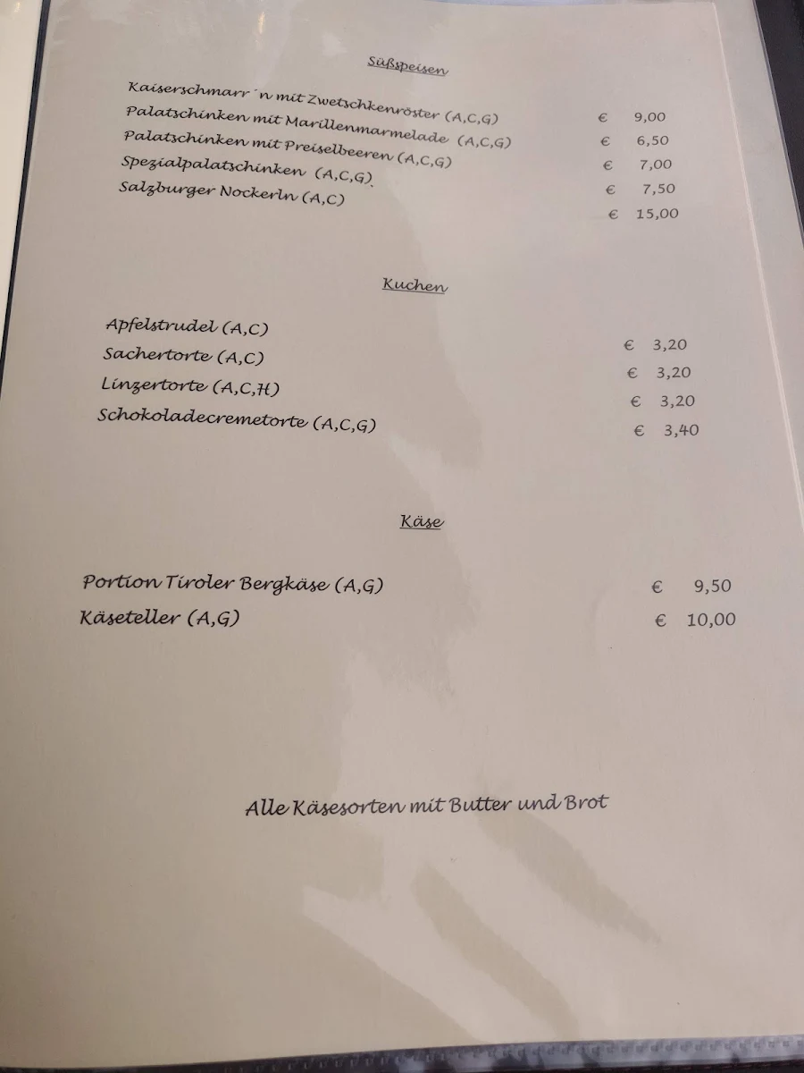 Speisekarte photo 6