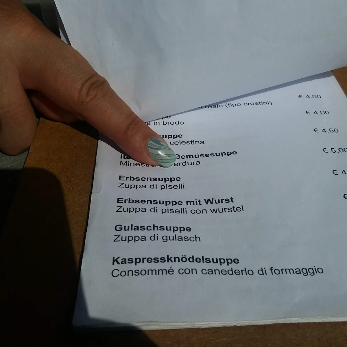 Speisekarte photo 6