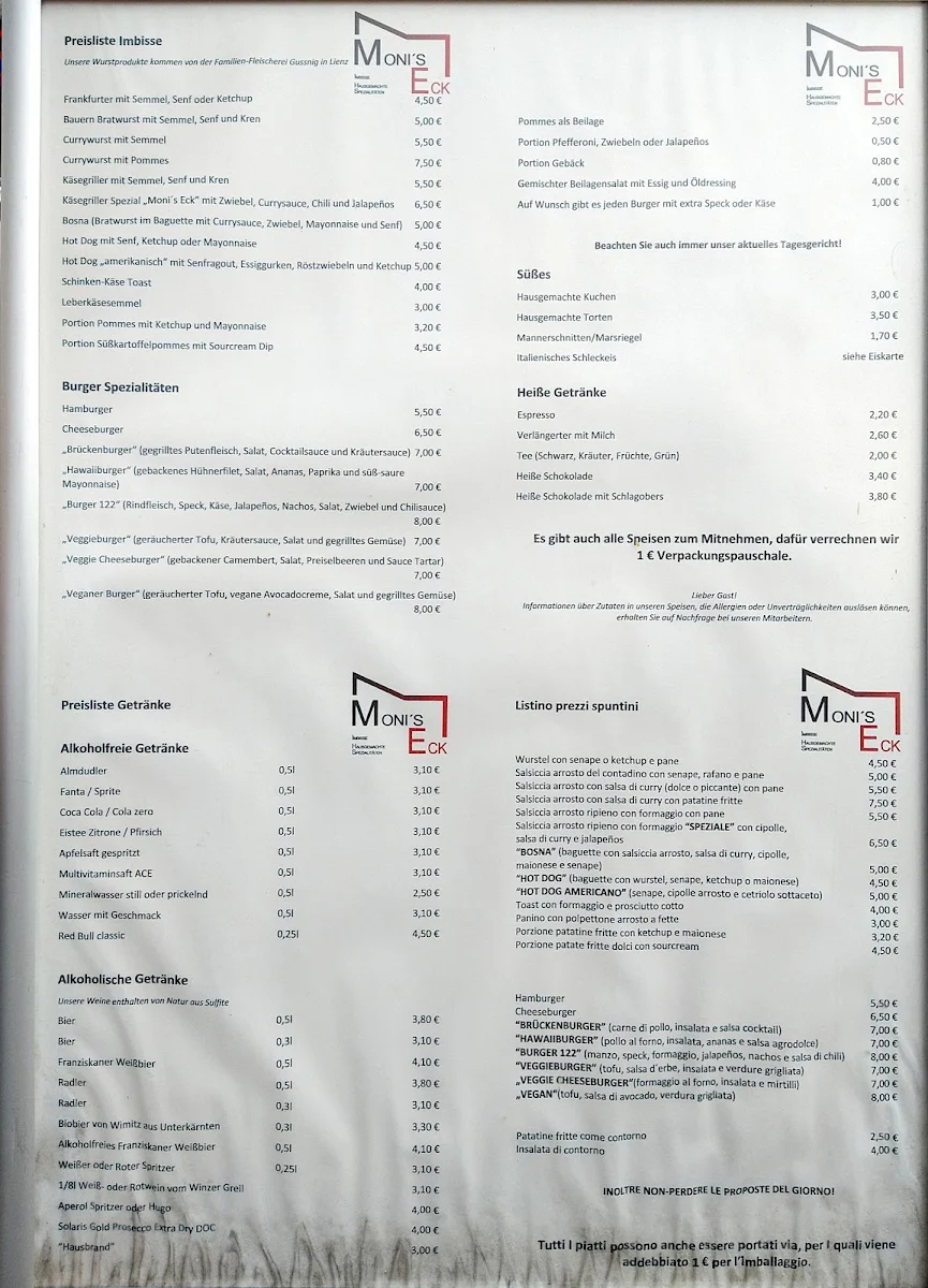 Speisekarte photo 5