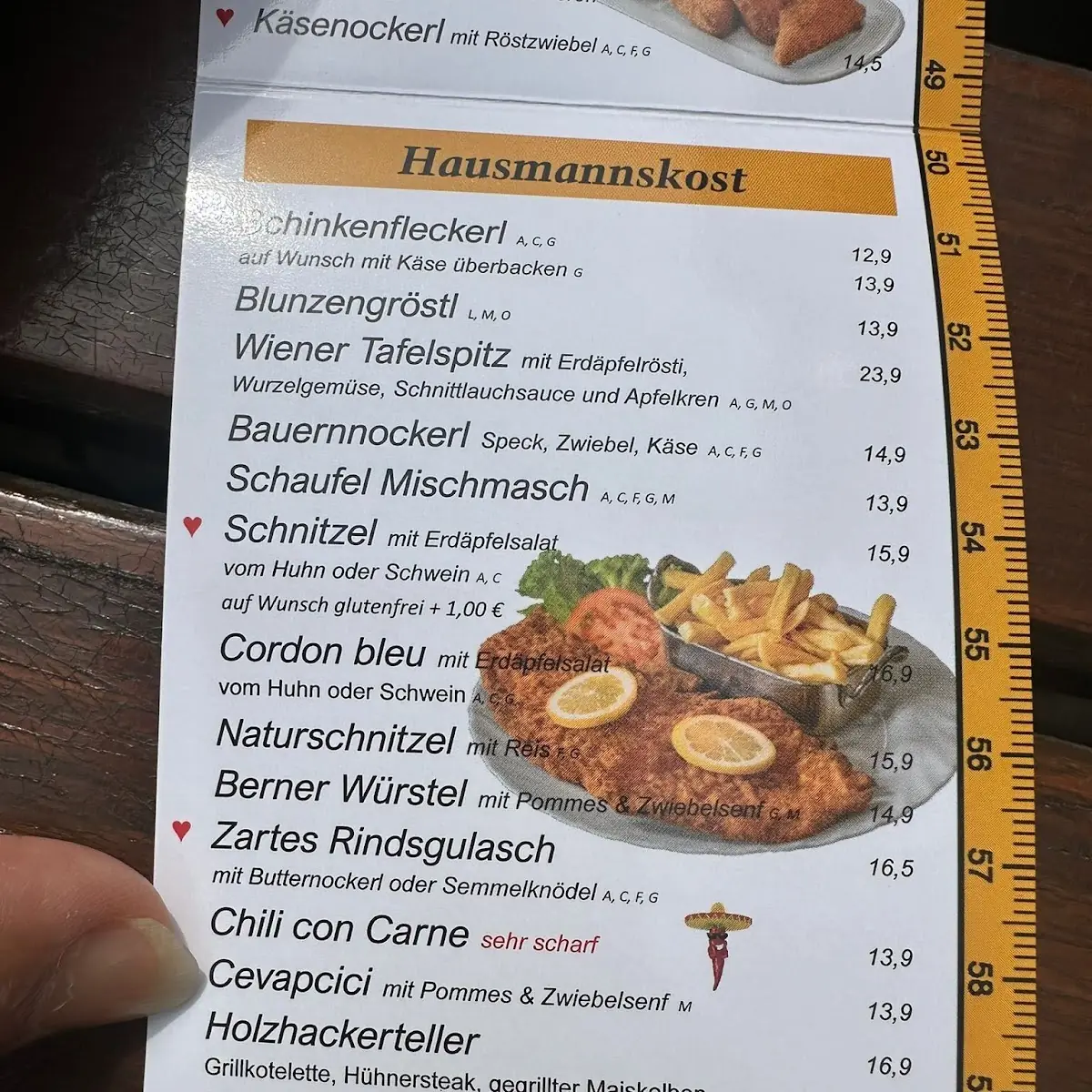 Speisekarte photo 3