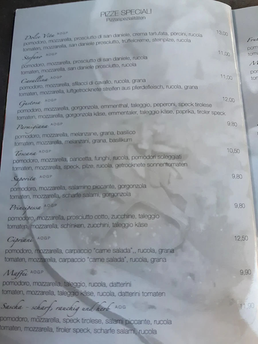 Speisekarte photo 3
