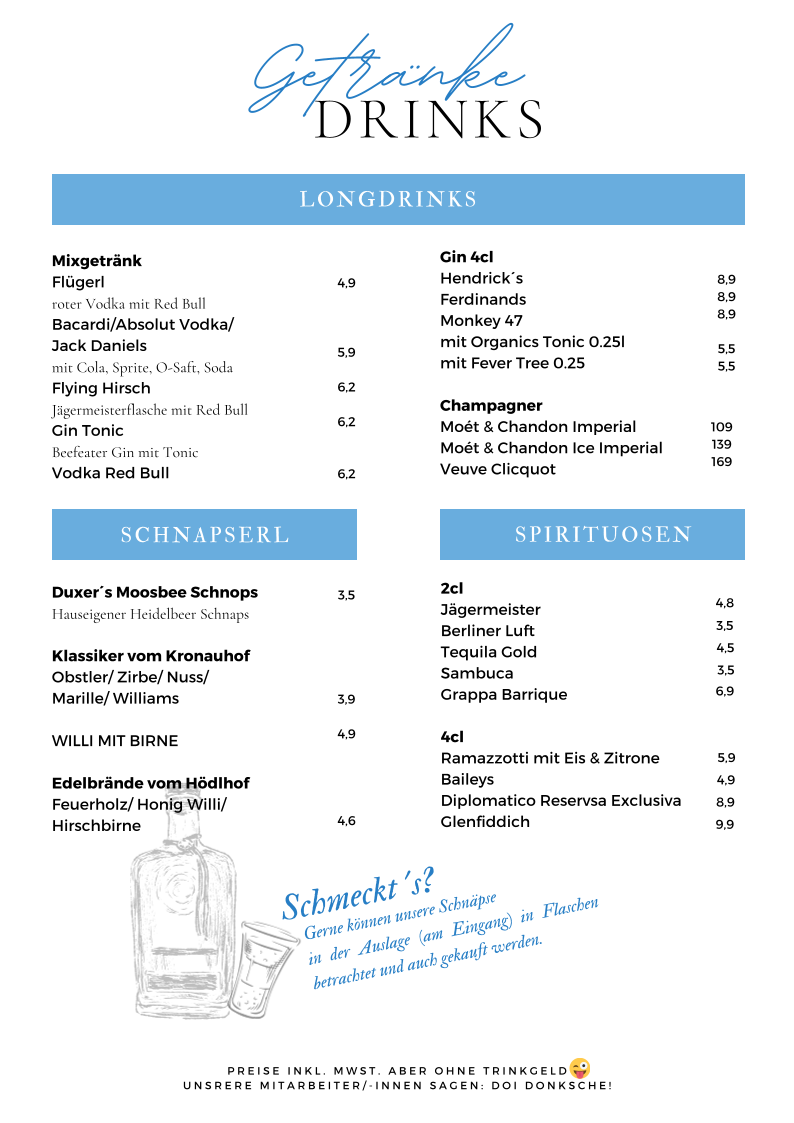 Speisekarte photo 2