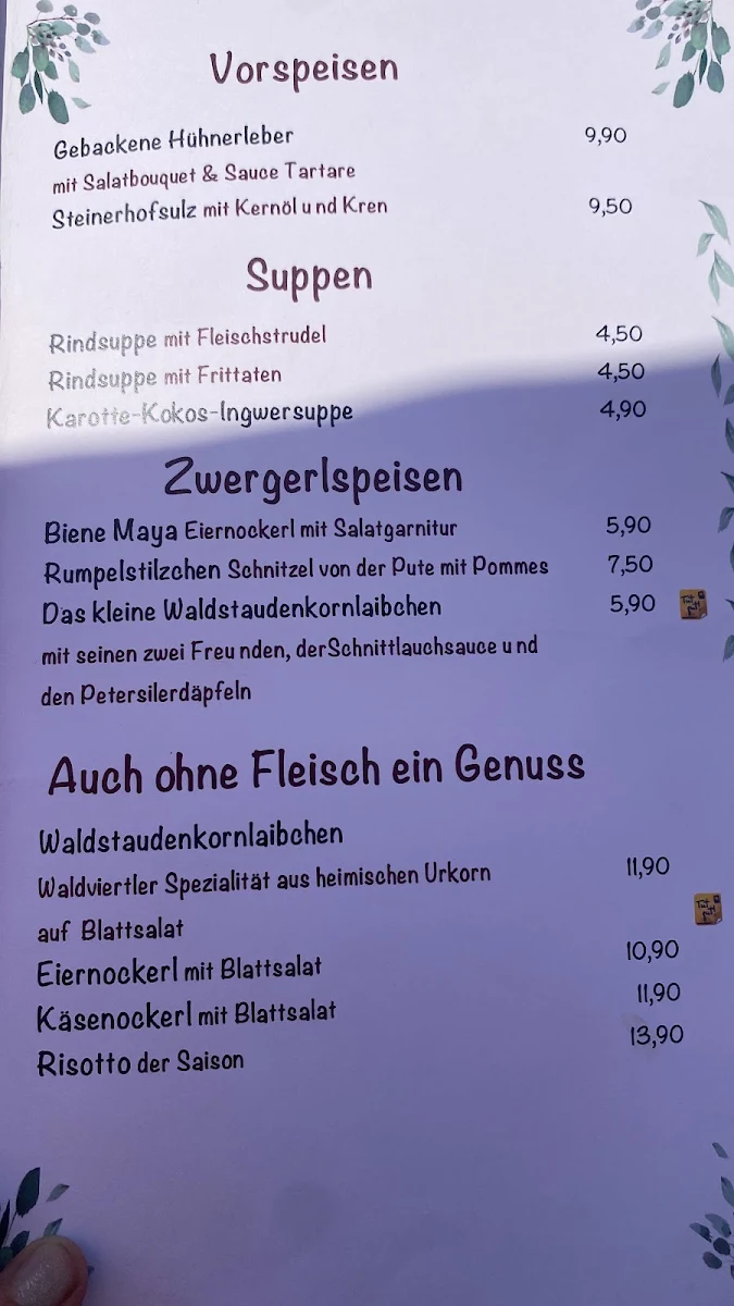 Speisekarte photo 10