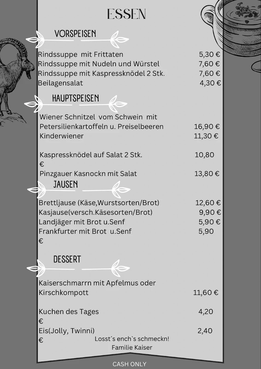 Speisekarte photo 3