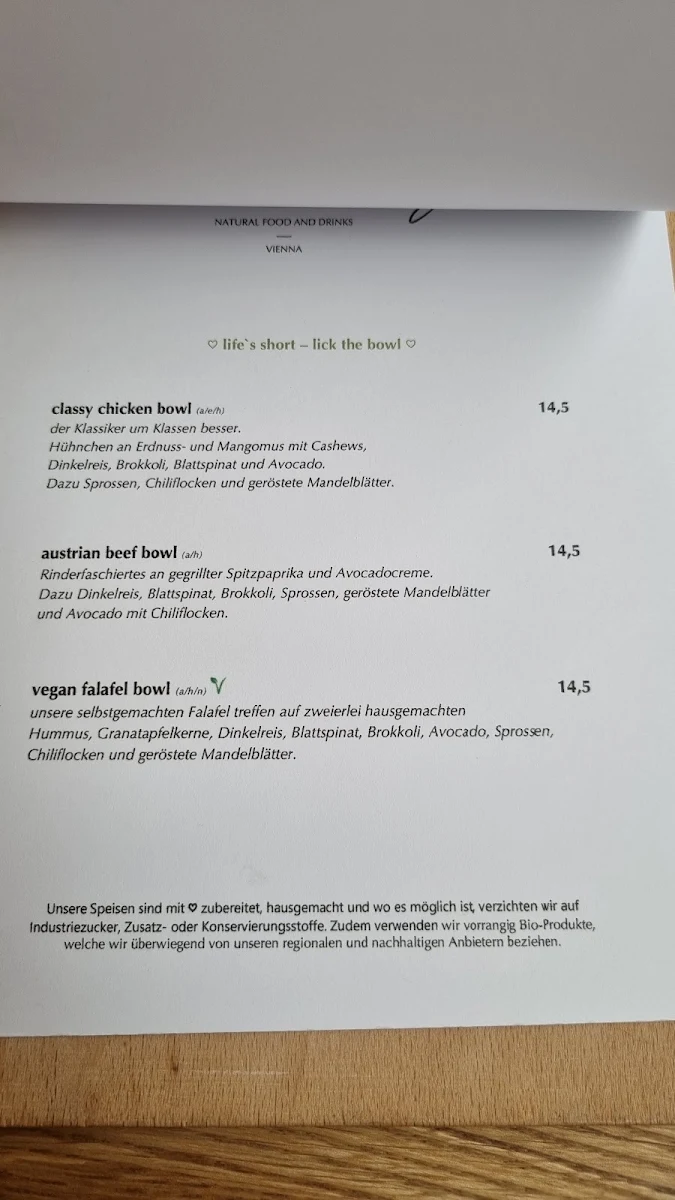 Speisekarte photo 7