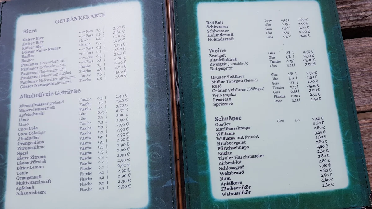 Speisekarte photo 6