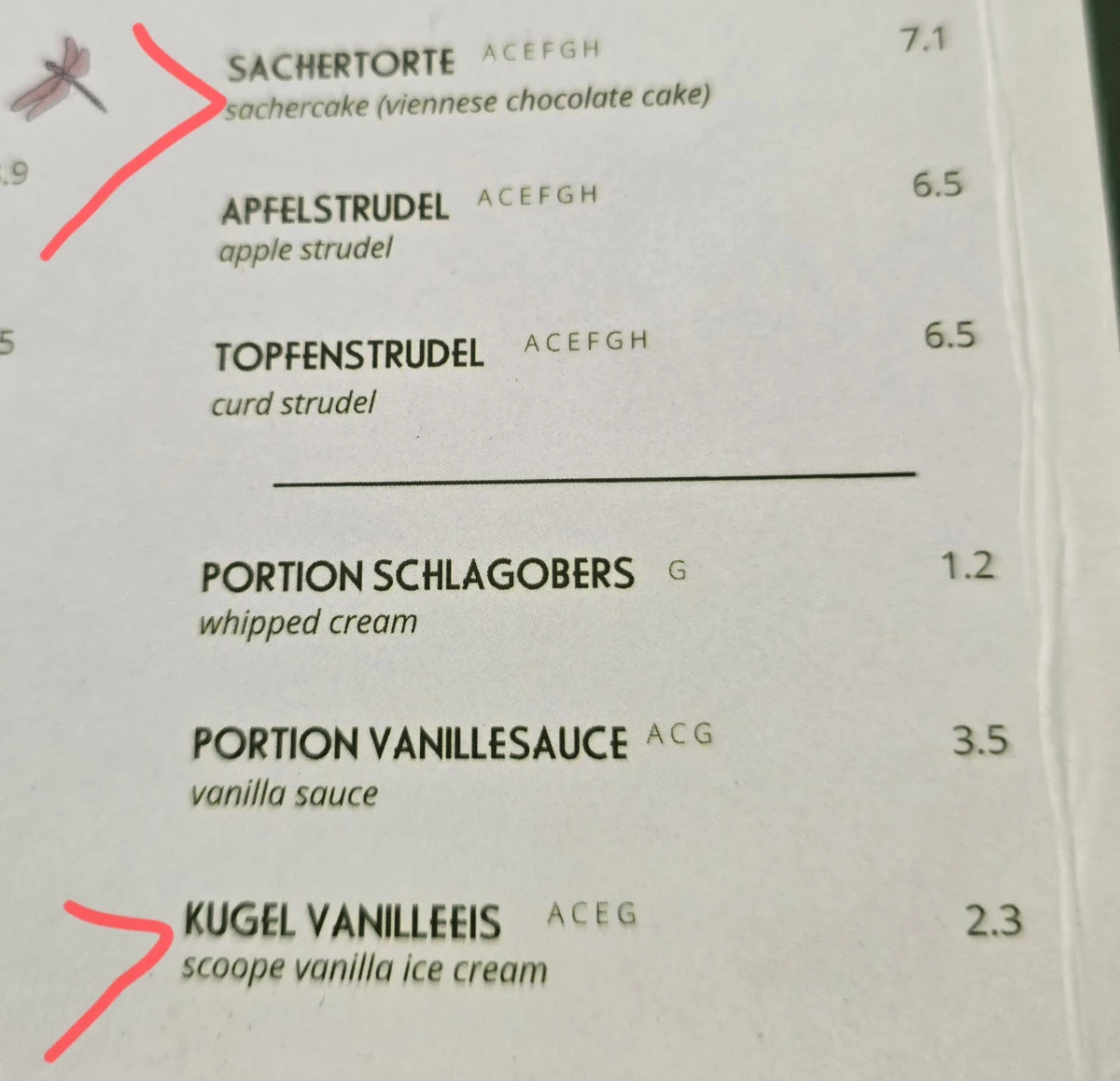 Speisekarte photo 8