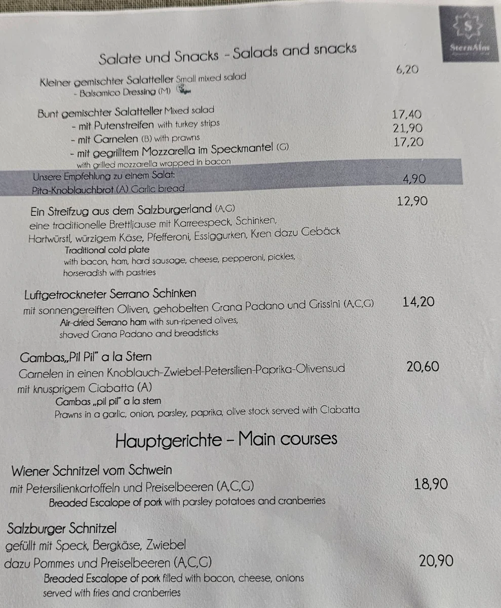 Speisekarte photo 5