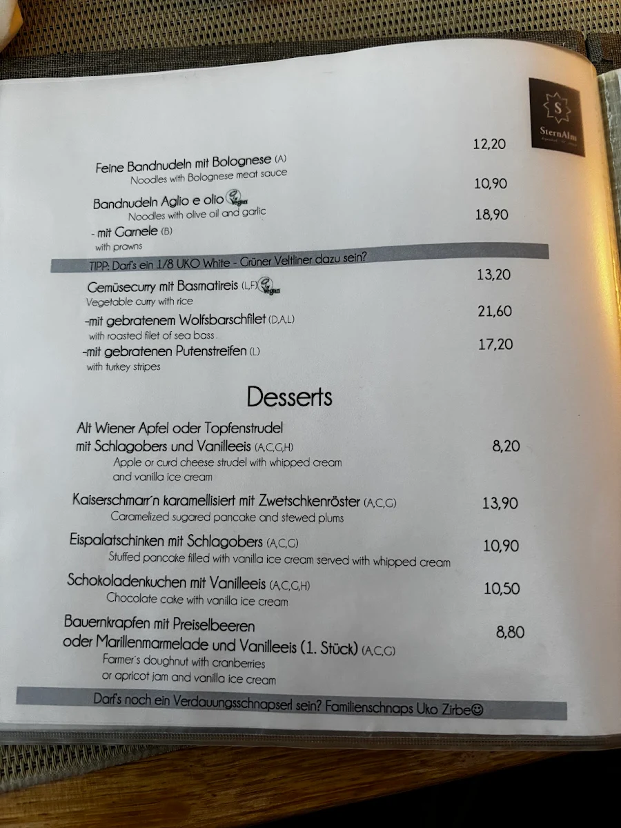 Speisekarte photo 8