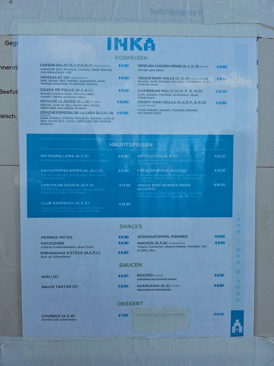 Speisekarte photo 3