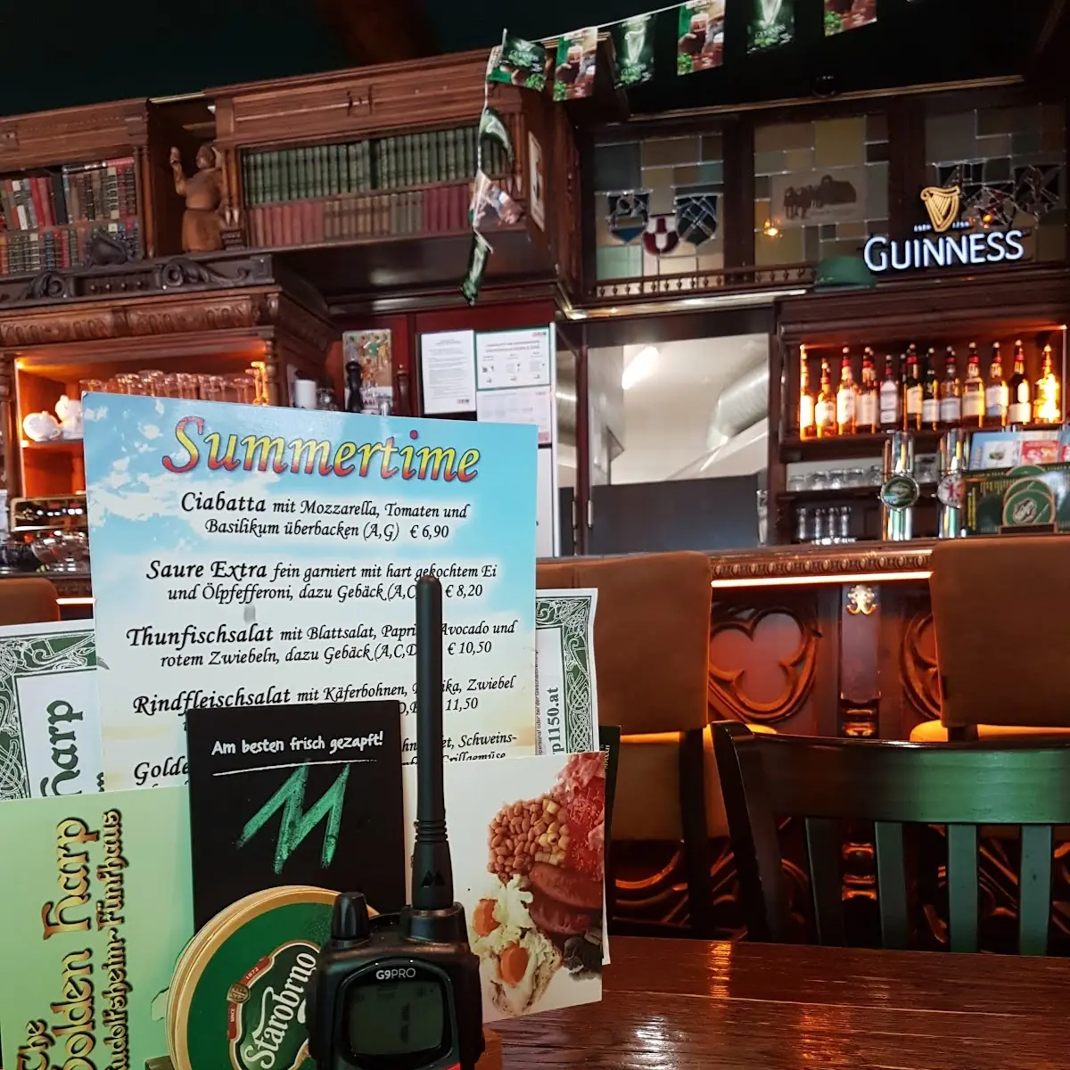 Atmosphäre, The Golden Harp Irish Pub Rudolfsheim-Fünfhaus