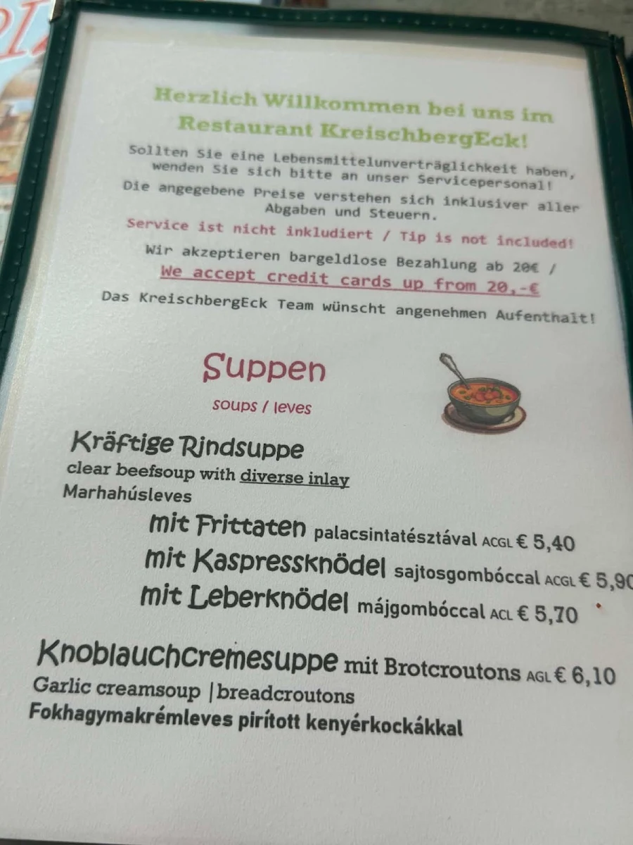 Speisekarte photo 2