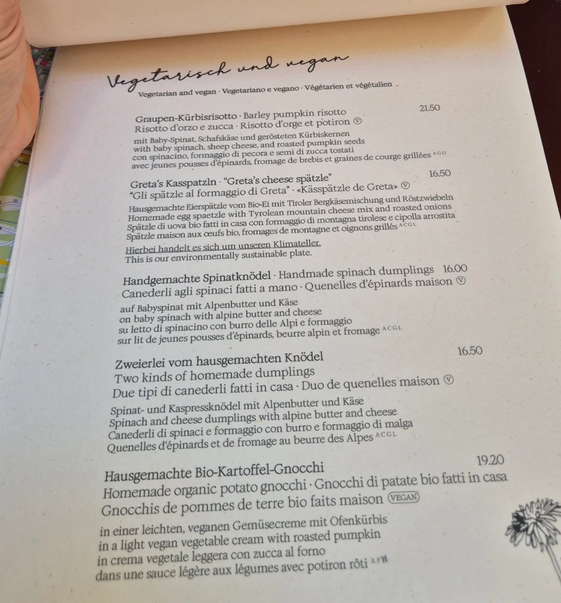 Speisekarte photo 7