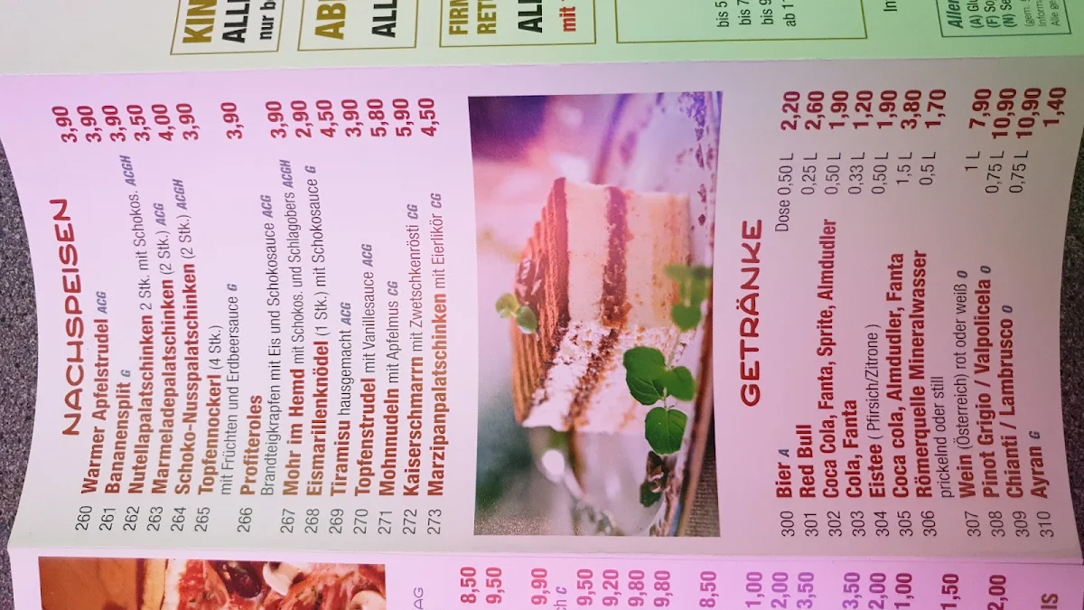 Speisekarte photo 3
